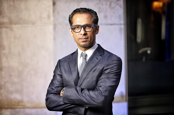 Mohammed Dewji le 8 décembre 2016 à Paris. © Bruno Levy pour Jeune Afrique